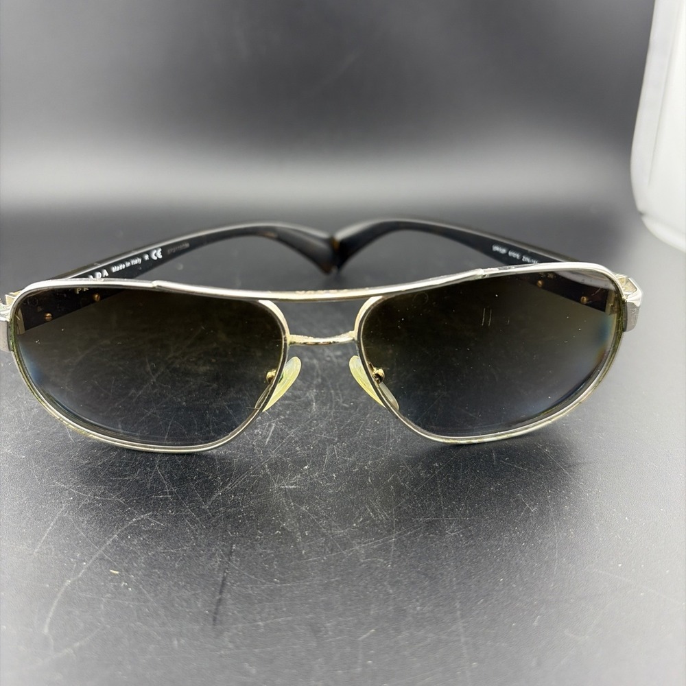 Prada SPR52P SPR 52P Square Pilot Sunglasses **‎ See Pics**